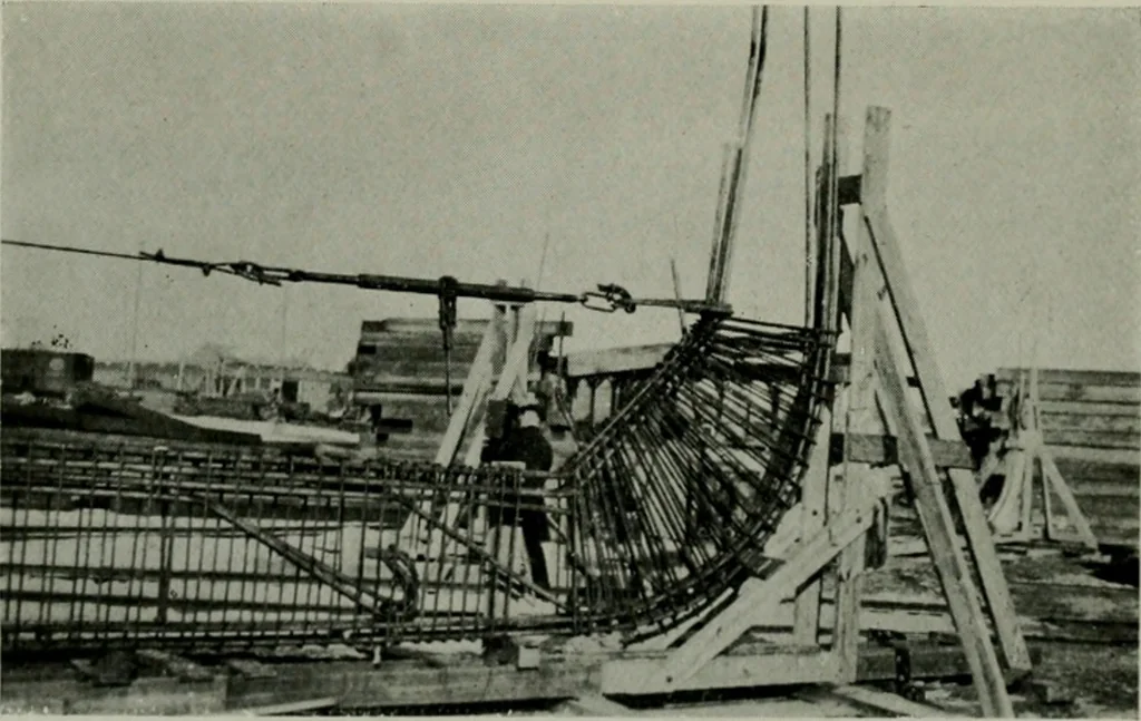 An illustration from The Architect & engineer of California and the Pacific Coast, 1905, leaf 83
