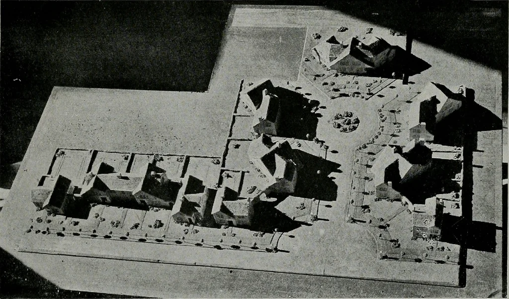 An illustration from The Architect & engineer of California and the Pacific Coast, 1905, leaf 834