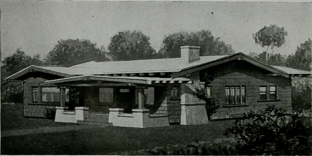 An illustration from The Architect & engineer of California and the Pacific Coast, 1905, leaf 852