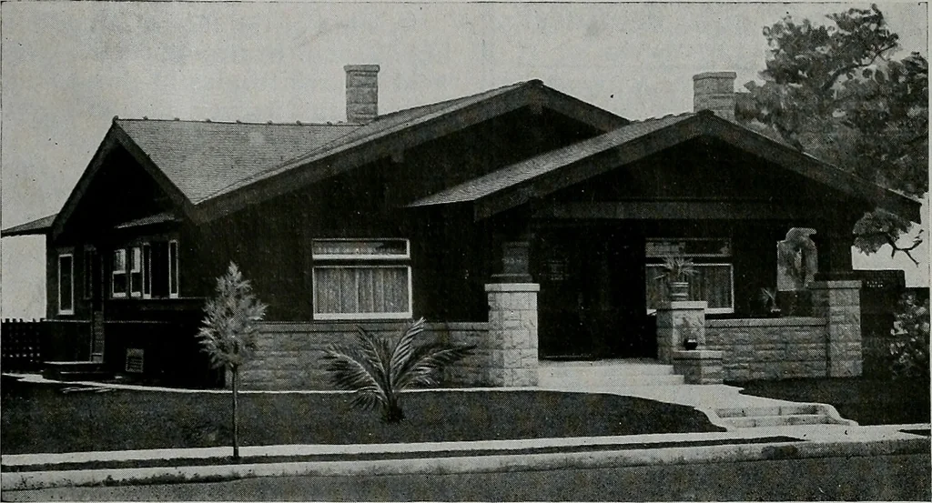 An illustration from The Architect & engineer of California and the Pacific Coast, 1905, leaf 854