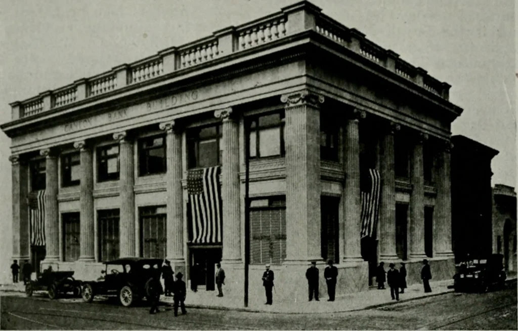 An illustration from The Architect & engineer of California and the Pacific Coast, 1905, leaf 867