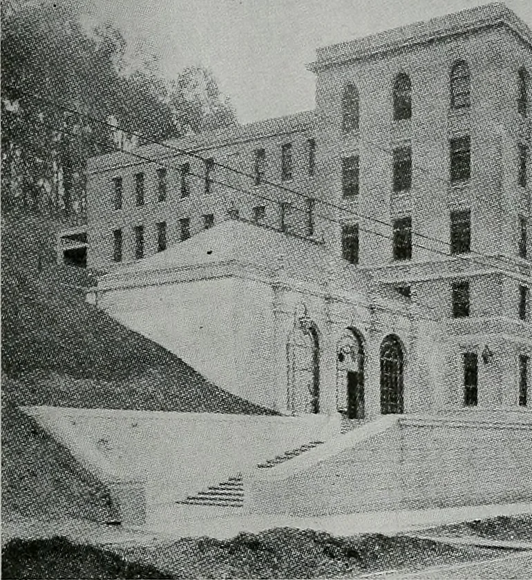 An illustration from The Architect & engineer of California and the Pacific Coast, 1905, leaf 886