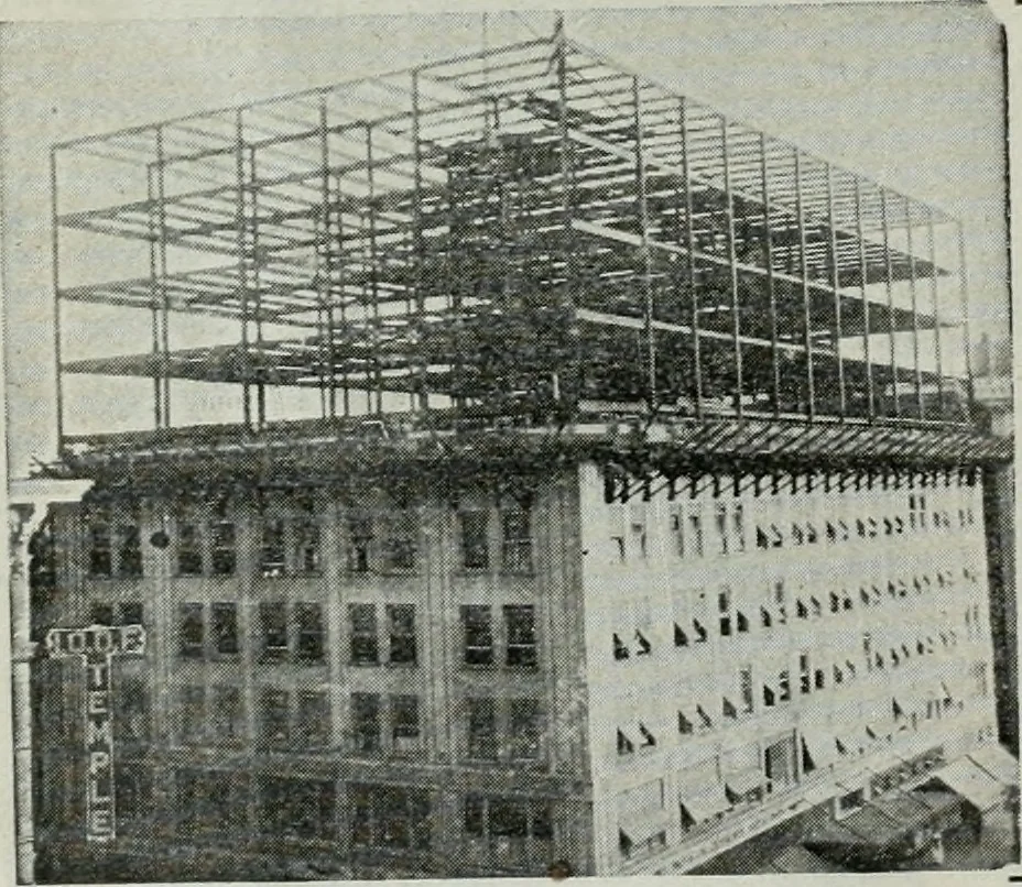 An illustration from Architect and engineer, 1905, leaf 11