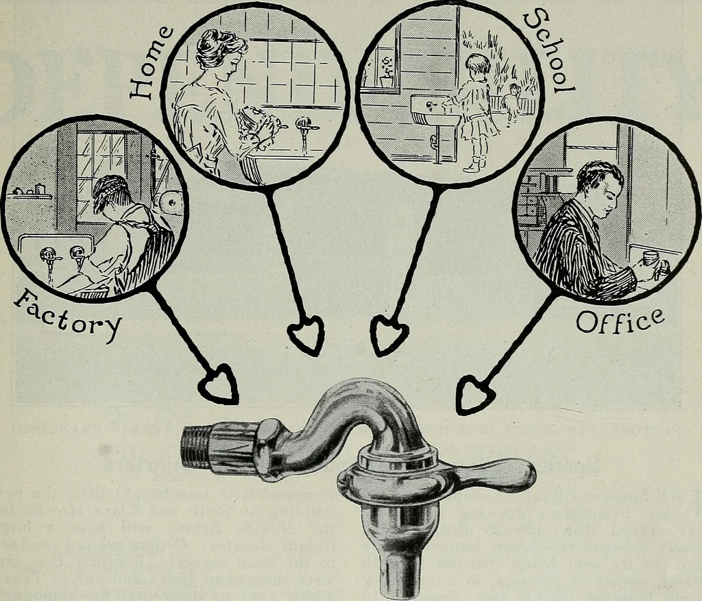 An illustration from Architect and engineer, 1905, leaf 128