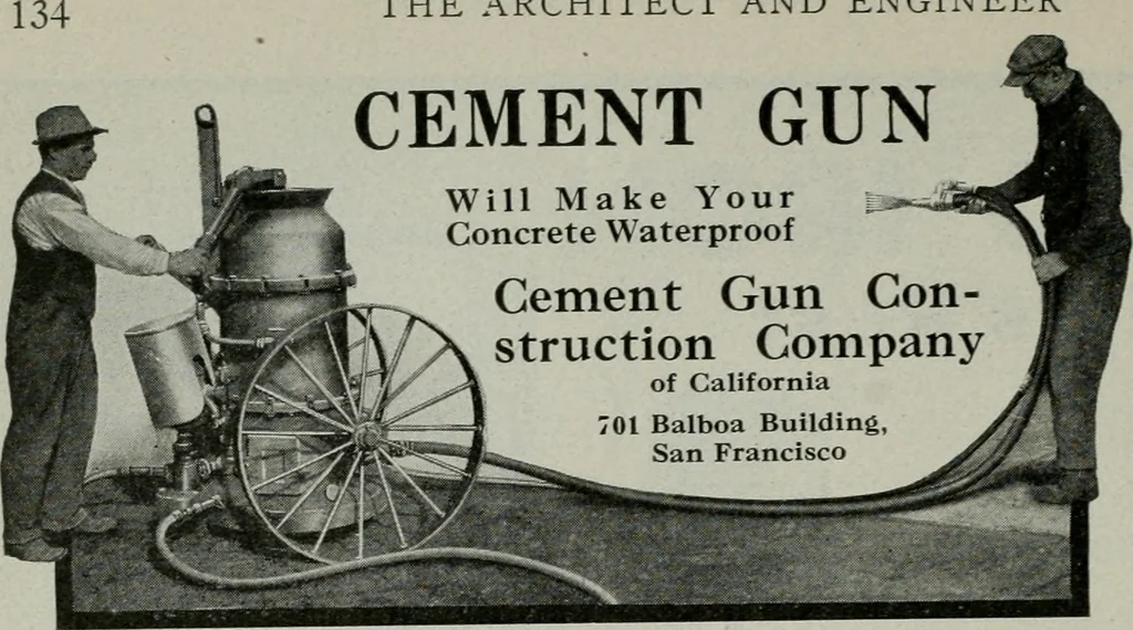 An illustration from Architect and engineer, 1905, leaf 141