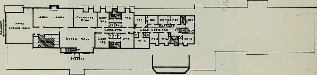 An illustration from Architect and engineer, 1905, leaf 219