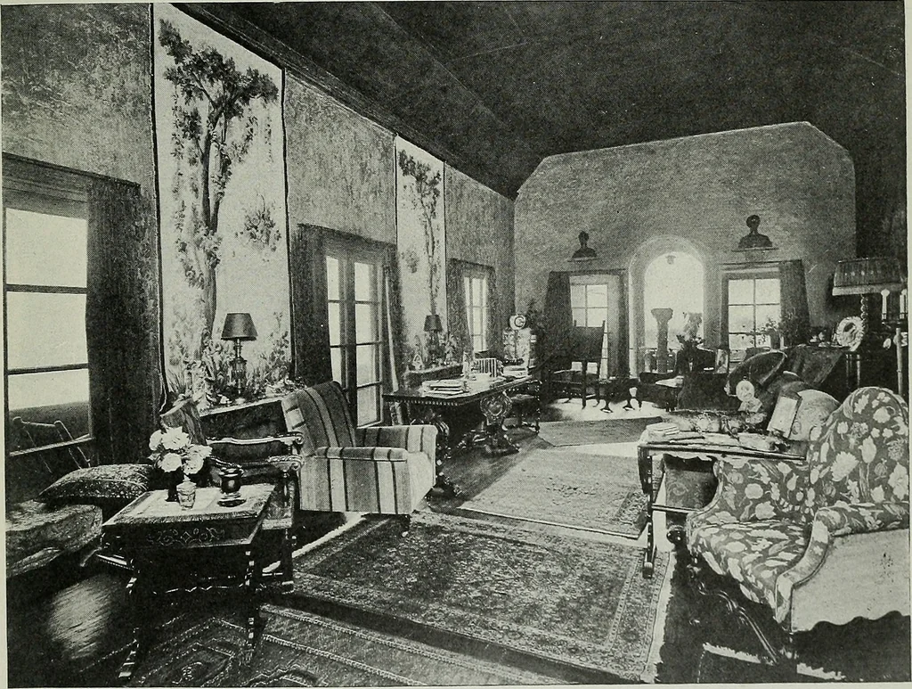 An illustration from Architect and engineer, 1905, leaf 220