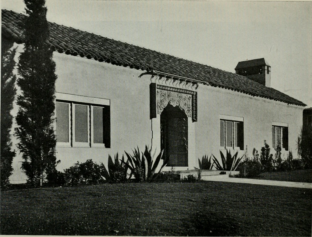 An illustration from Architect and engineer, 1905, leaf 227