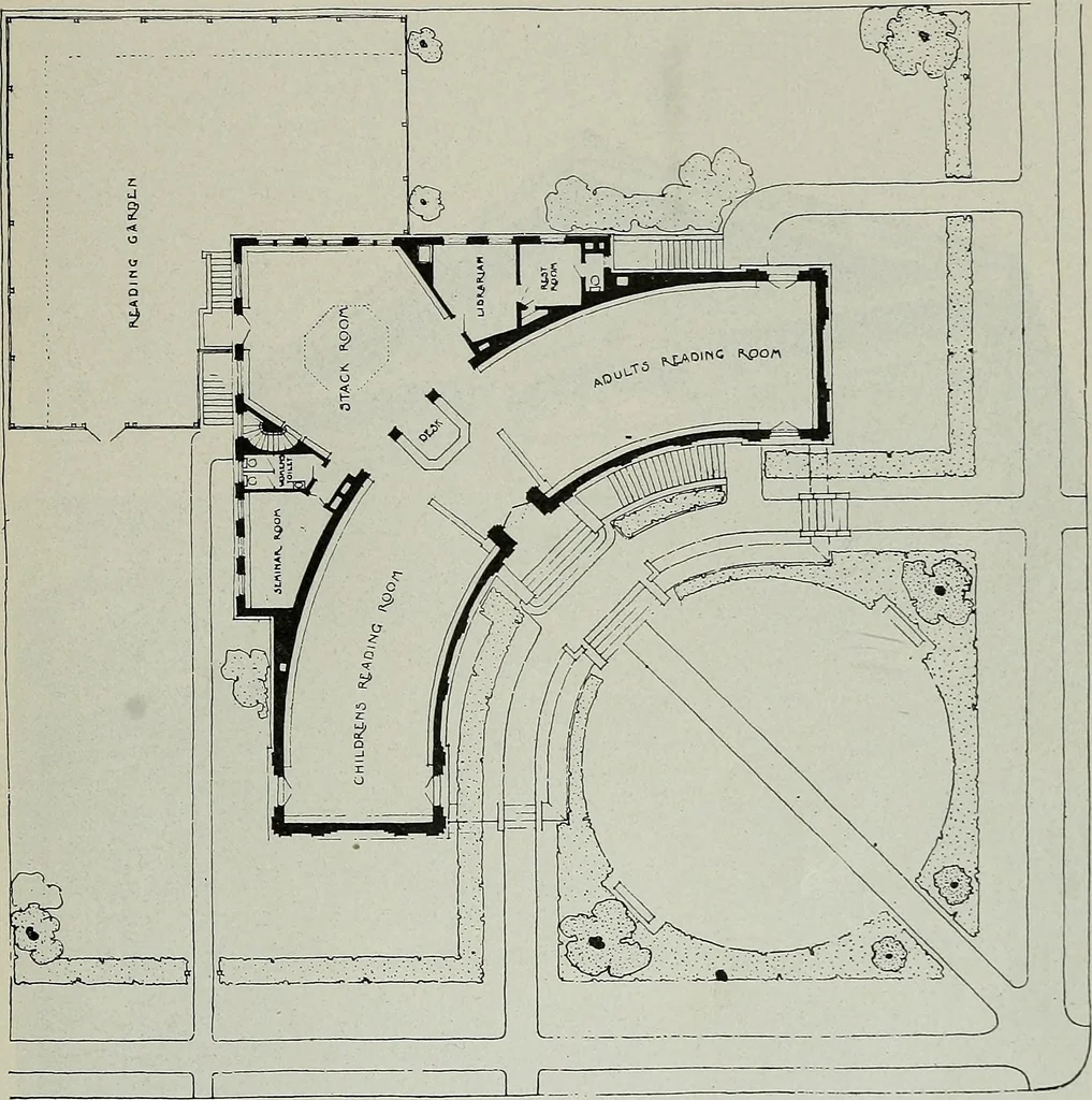 An illustration from Architect and engineer, 1905, leaf 232