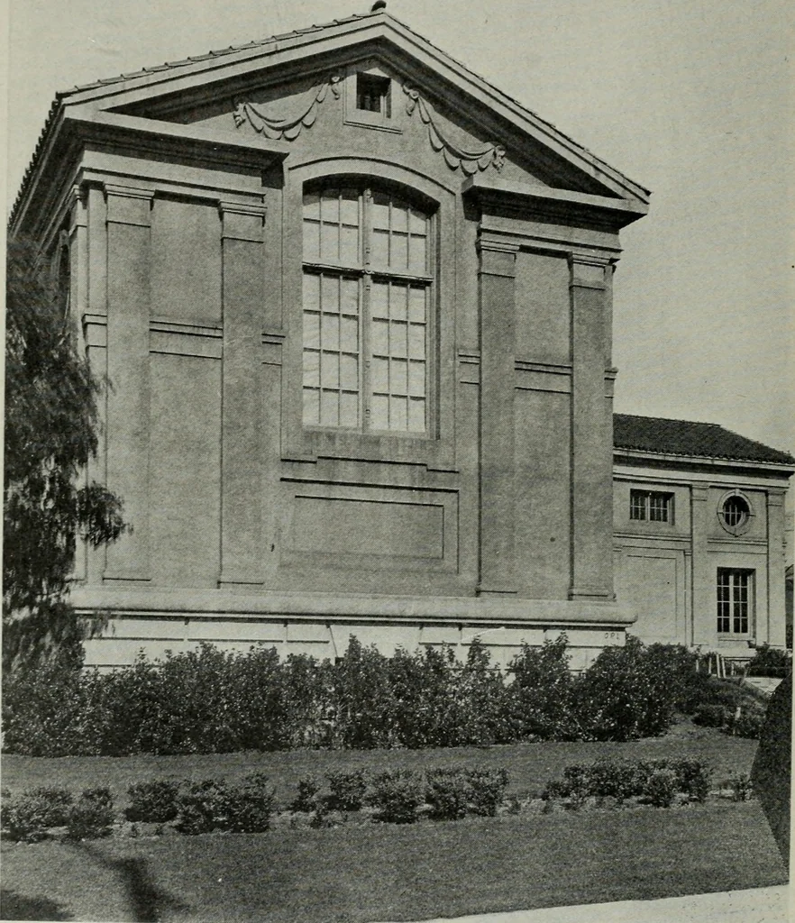 An illustration from Architect and engineer, 1905, leaf 233