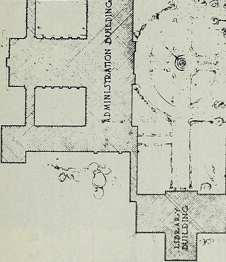 An illustration from Architect and engineer, 1905, leaf 244