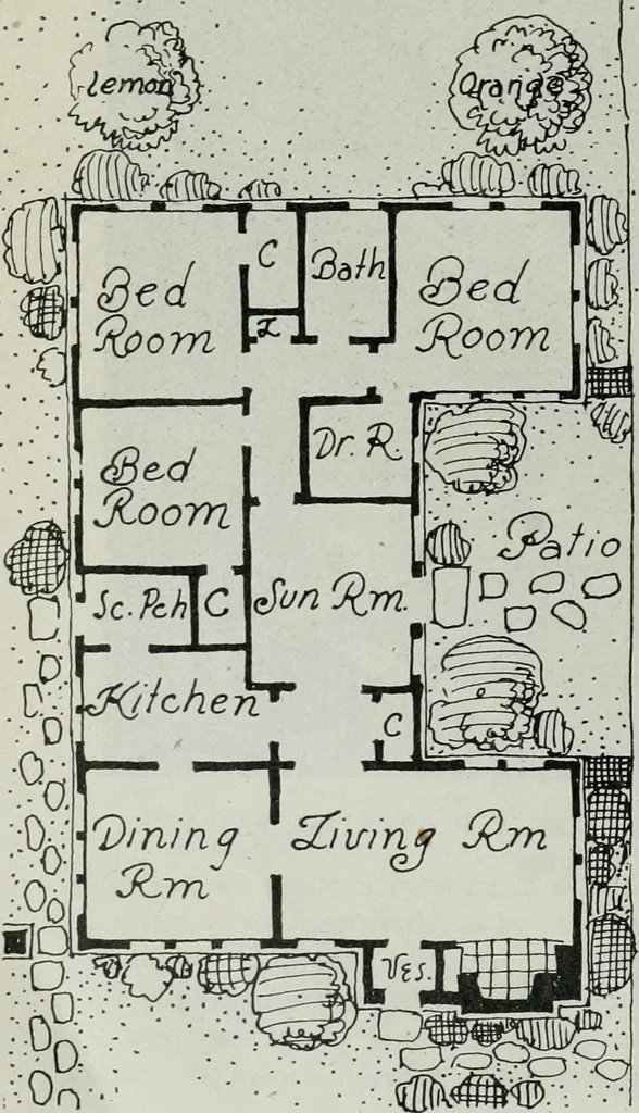 An illustration from Architect and engineer, 1905, leaf 255