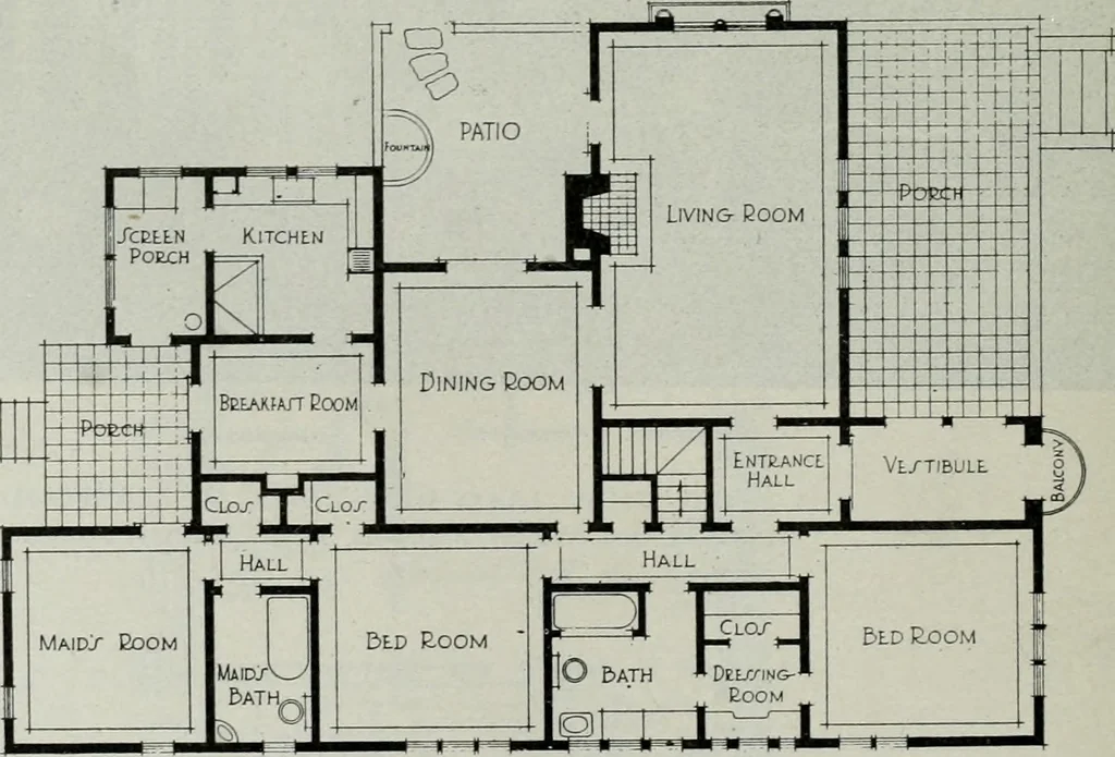 An illustration from Architect and engineer, 1905, leaf 261