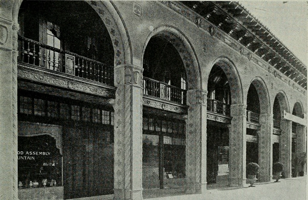 An illustration from Architect and engineer, 1905, leaf 270