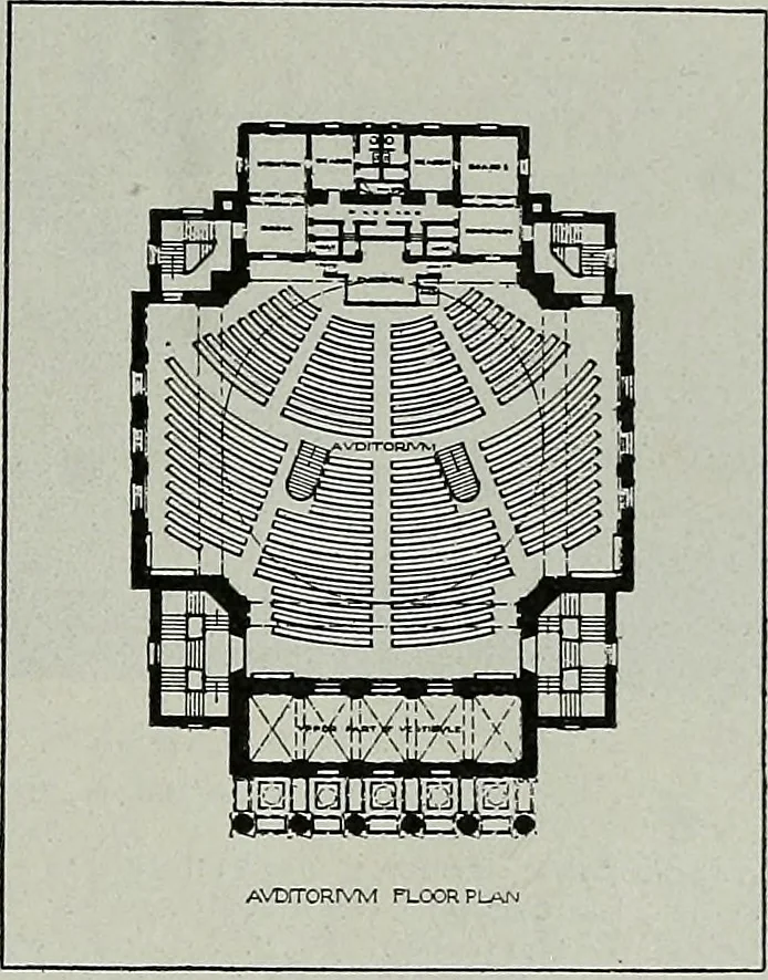 An illustration from Architect and engineer, 1905, leaf 274