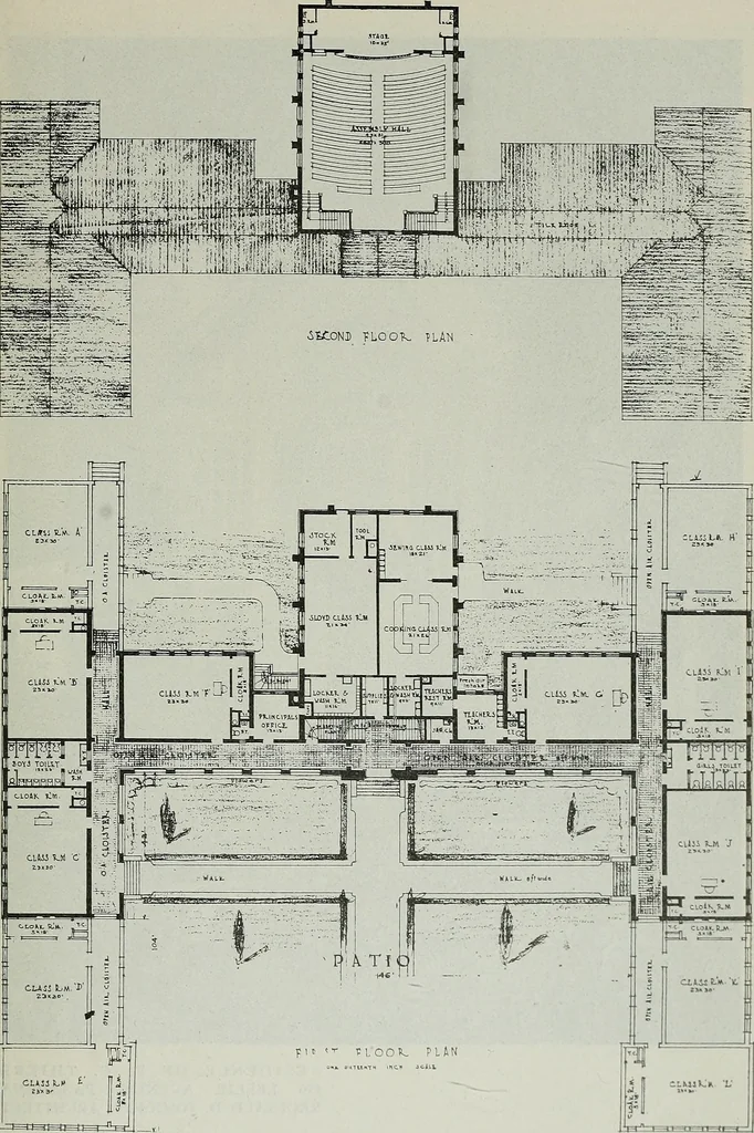 An illustration from Architect and engineer, 1905, leaf 280