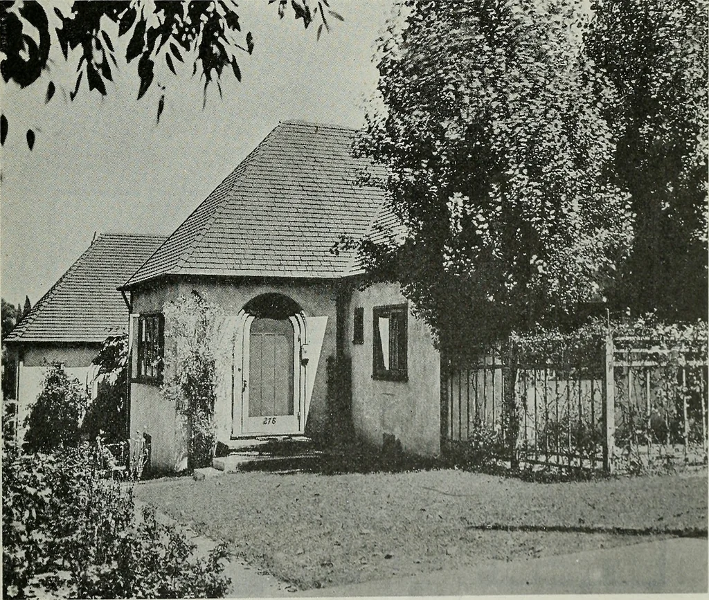 An illustration from Architect and engineer, 1905, leaf 284