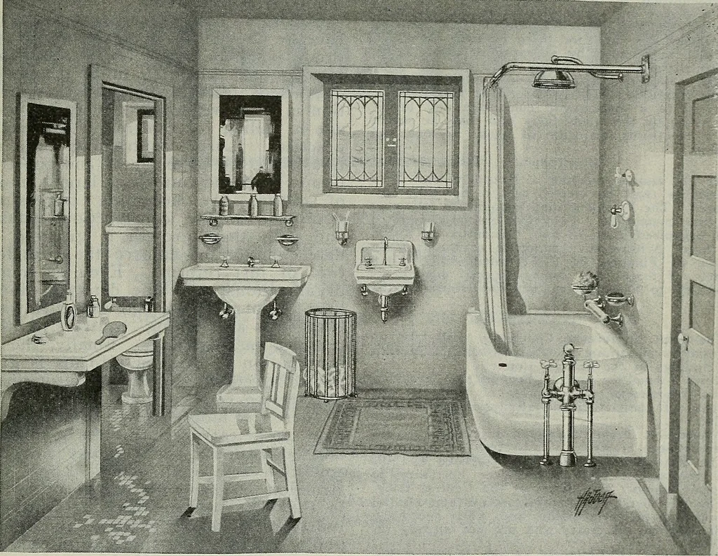 An illustration from Architect and engineer, 1905, leaf 300