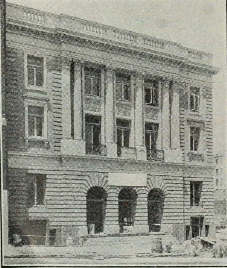 An illustration from Architect and engineer, 1905, leaf 31