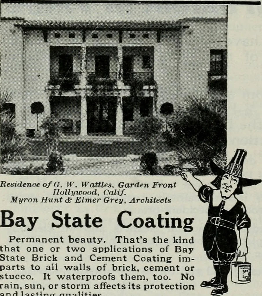An illustration from Architect and engineer, 1905, leaf 315