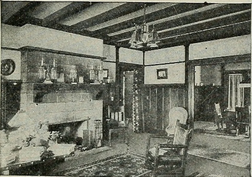 An illustration from Architect and engineer, 1905, leaf 36