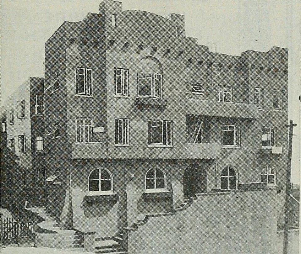 An illustration from Architect and engineer, 1905, leaf 374