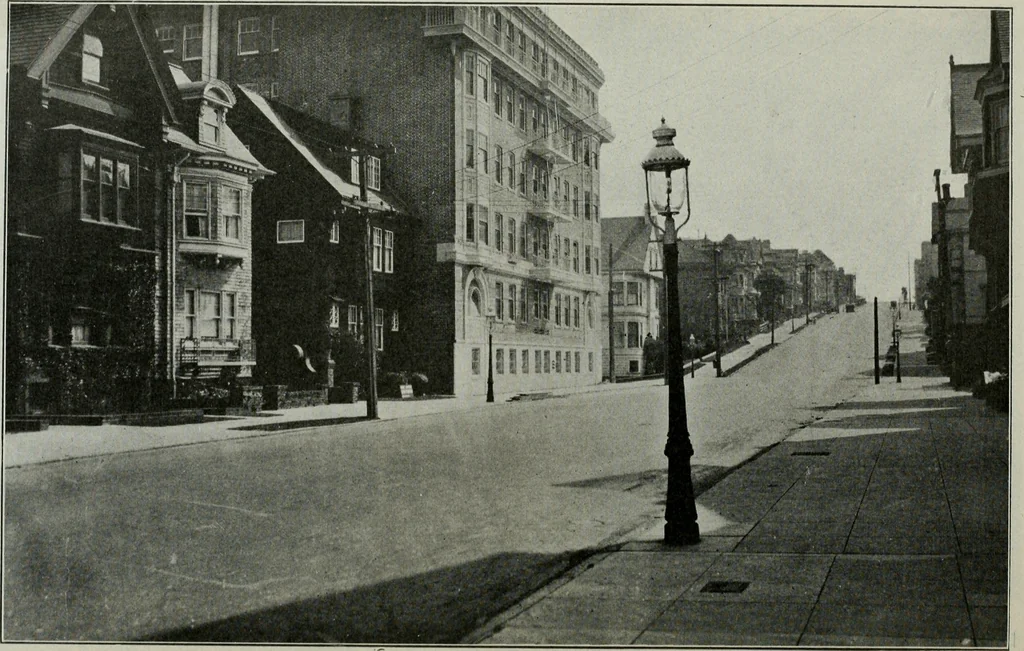 An illustration from Architect and engineer, 1905, leaf 407