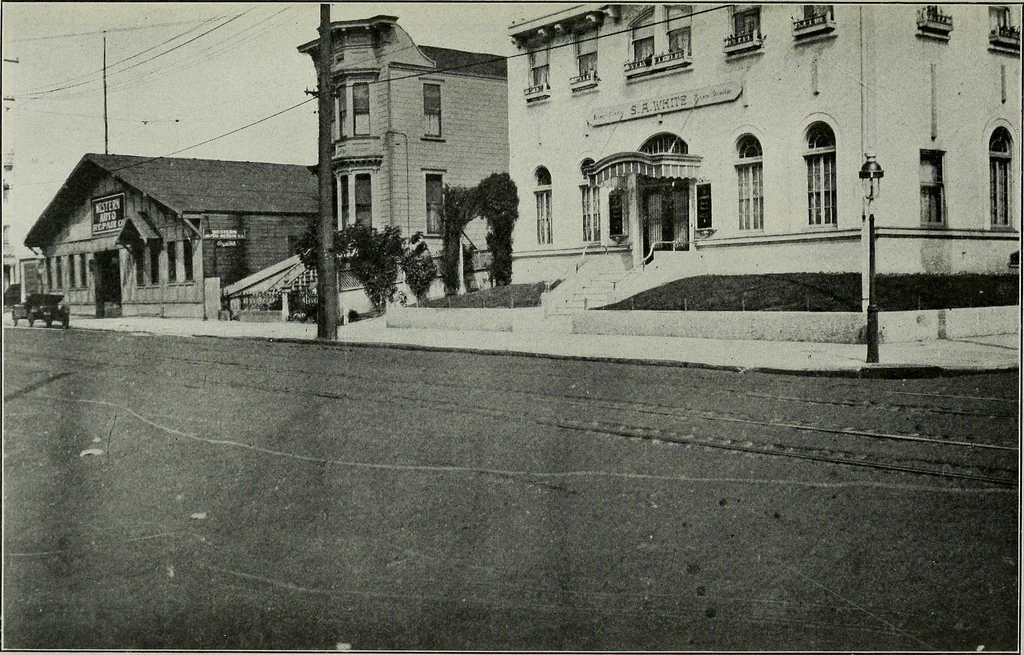 An illustration from Architect and engineer, 1905, leaf 408