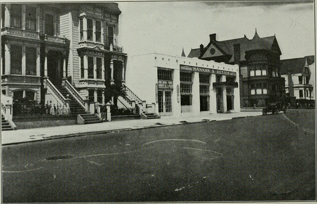 An illustration from Architect and engineer, 1905, leaf 411