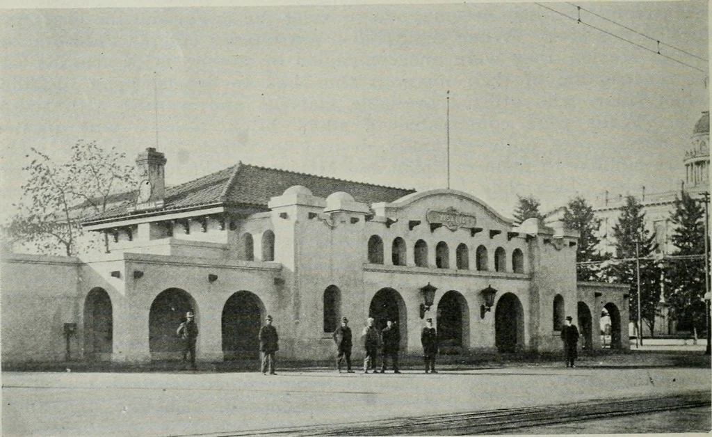 An illustration from Architect and engineer, 1905, leaf 417