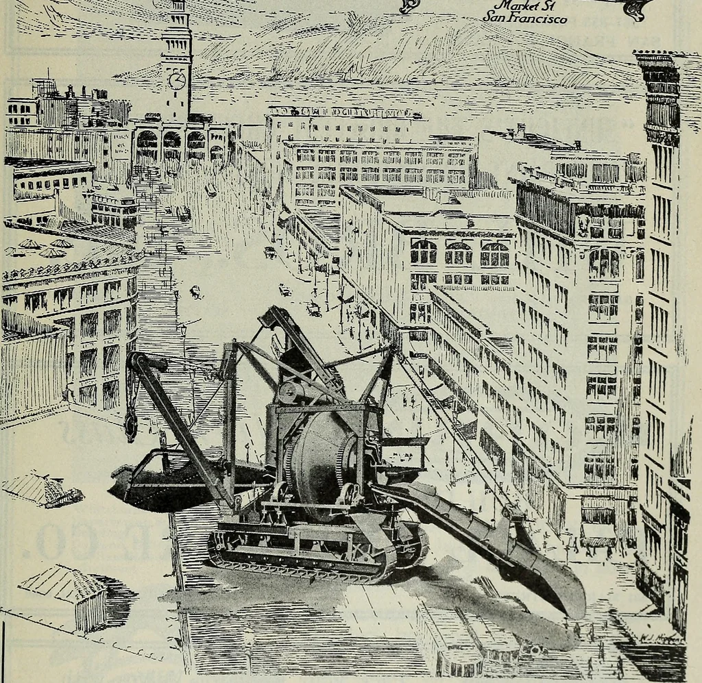 An illustration from Architect and engineer, 1905, leaf 42