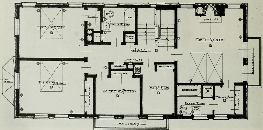 An illustration from Architect and engineer, 1905, leaf 441