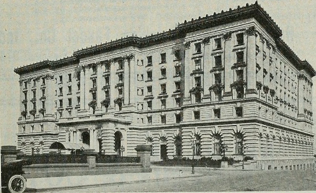 An illustration from Architect and engineer, 1905, leaf 482