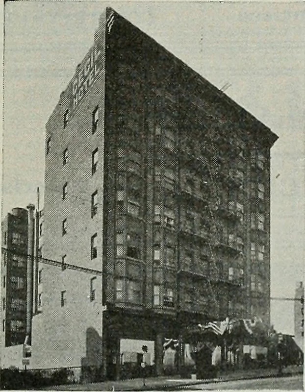 An illustration from Architect and engineer, 1905, leaf 488