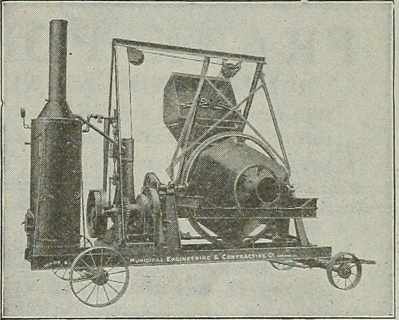 An illustration from Architect and engineer, 1905, leaf 502