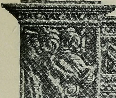 An illustration from Architect and engineer, 1905, leaf 552