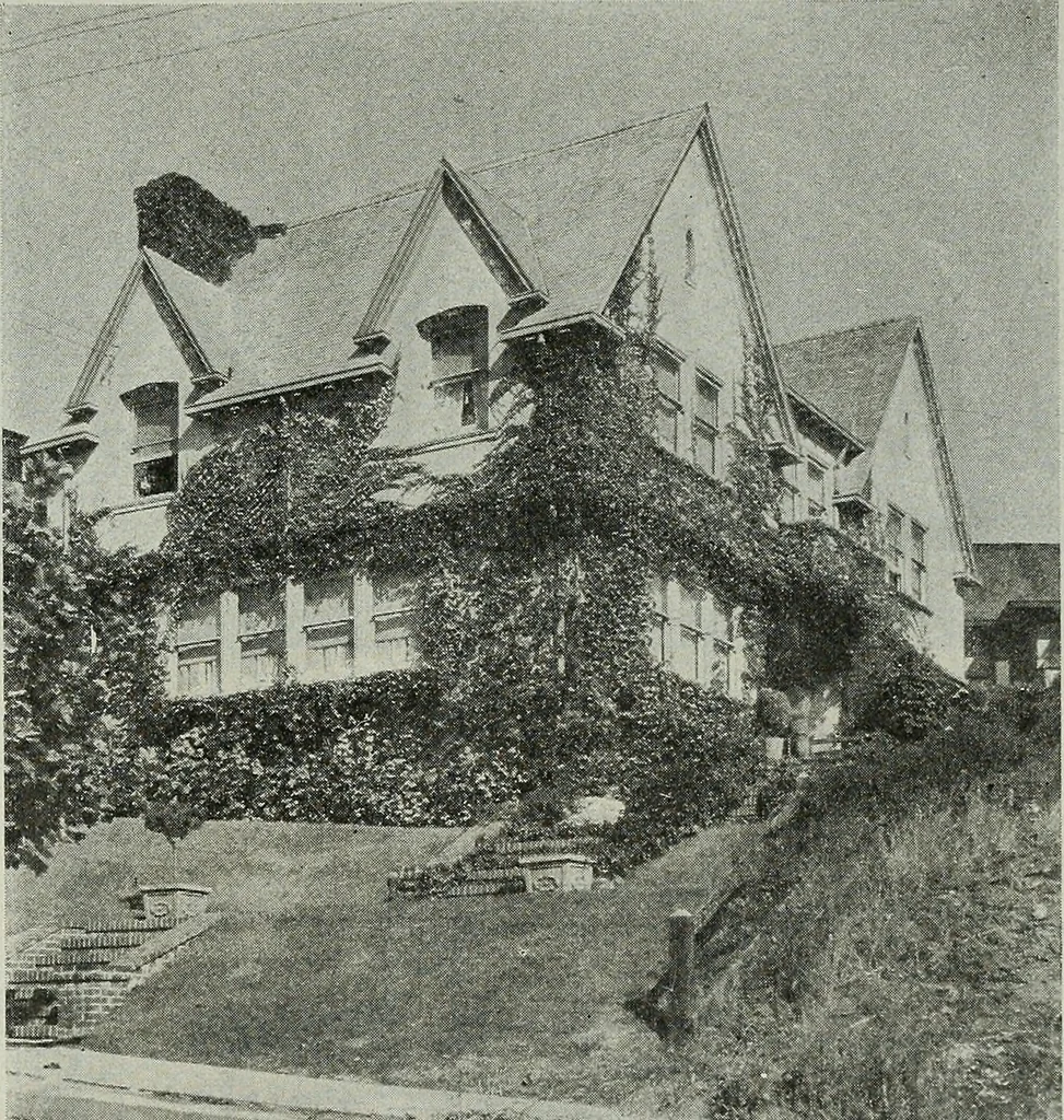 An illustration from Architect and engineer, 1905, leaf 558