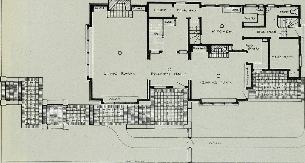 An illustration from Architect and engineer, 1905, leaf 560