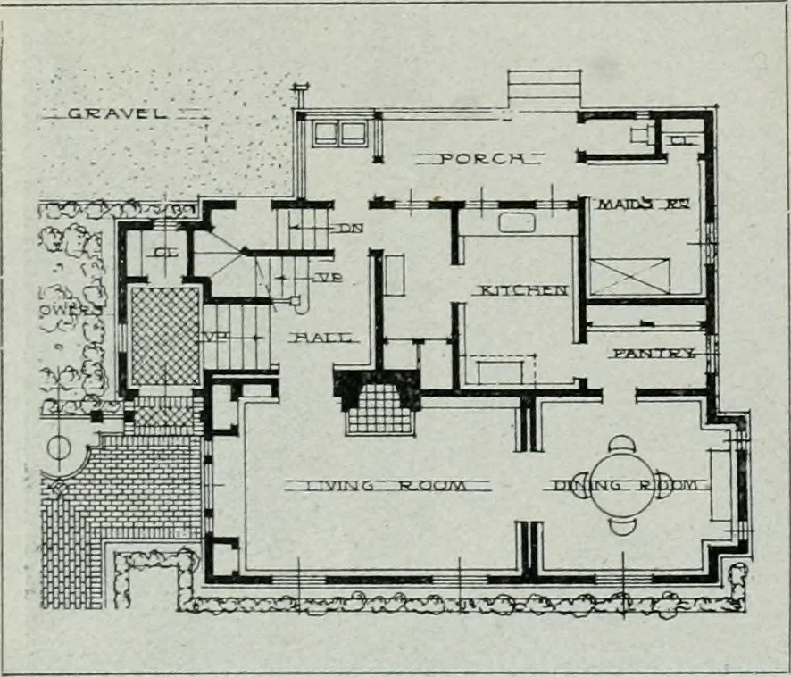 An illustration from Architect and engineer, 1905, leaf 565