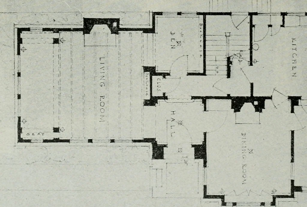 An illustration from Architect and engineer, 1905, leaf 567