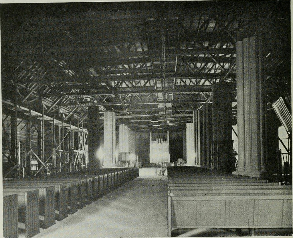 An illustration from Architect and engineer, 1905, leaf 577