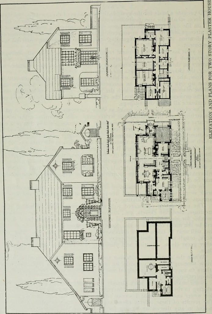 An illustration from Architect and engineer, 1905, leaf 597
