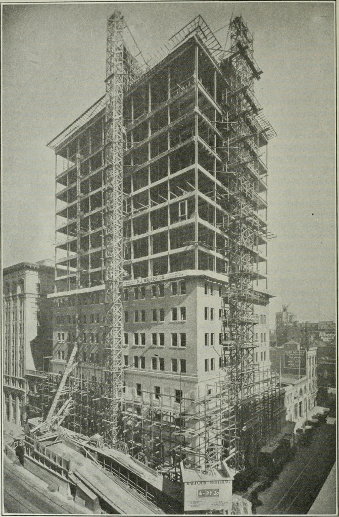 An illustration from Architect and engineer, 1905, leaf 615