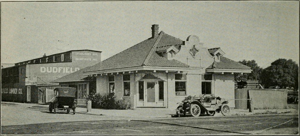 An illustration from Architect and engineer, 1905, leaf 637