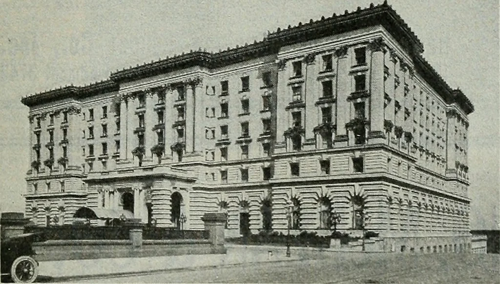 An illustration from Architect and engineer, 1905, leaf 644
