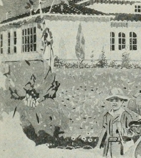 An illustration from Architect and engineer, 1905, leaf 721