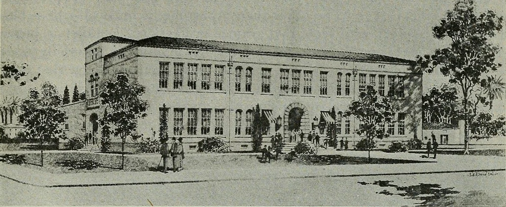 An illustration from Architect and engineer, 1905, leaf 722