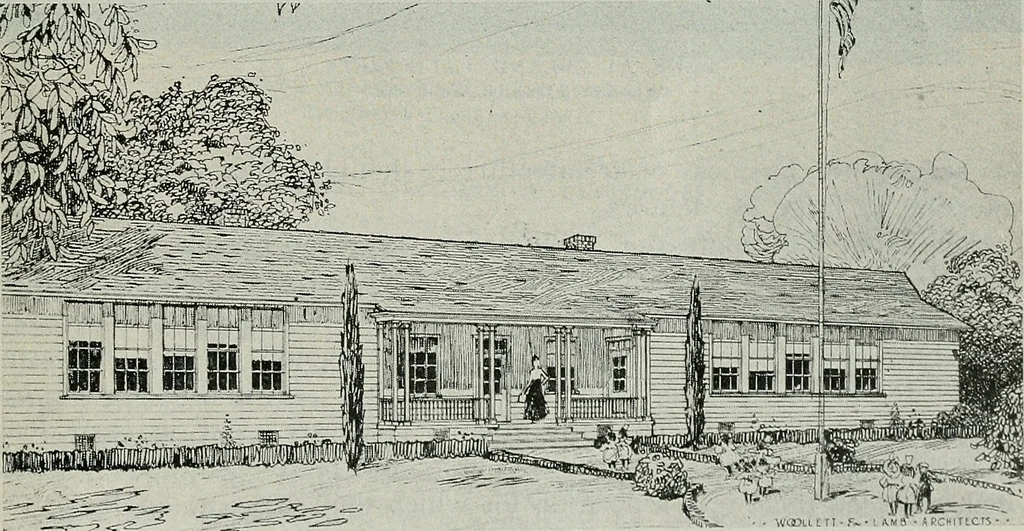 An illustration from Architect and engineer, 1905, leaf 722