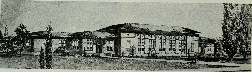 An illustration from Architect and engineer, 1905, leaf 728