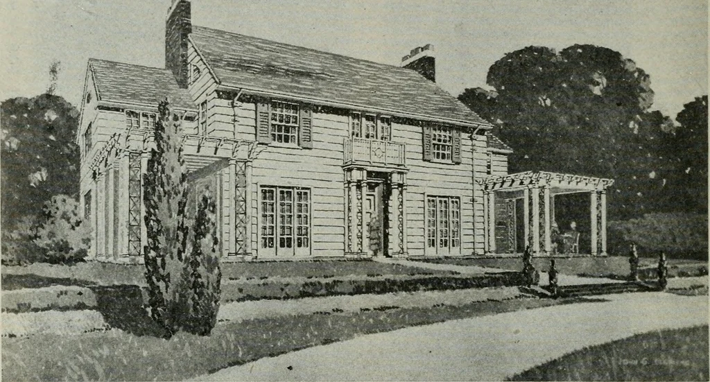 An illustration from Architect and engineer, 1905, leaf 729
